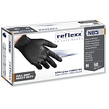 Фото Сверхпрочные резиновые перчатки, нитриловые, , Reflexx N85B-XL. 8,4 гр. Толщина 0,2 мм. N85B-X