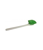 Фото Супер мягкая щетка с длинной ручкой зеленая