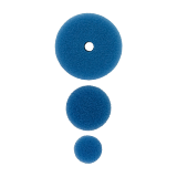 Фото Полировальный круг комплект - твердый резак 75мм/54мм/34мм- синий Au-33507B